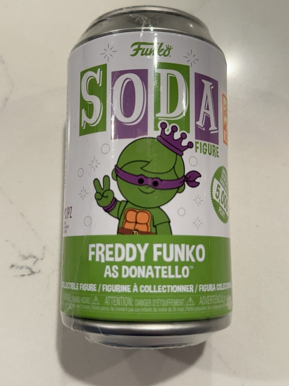 Funko Soda - Camp FunDays Freddy Funko as Donatello- Limited Edition 5000pc New